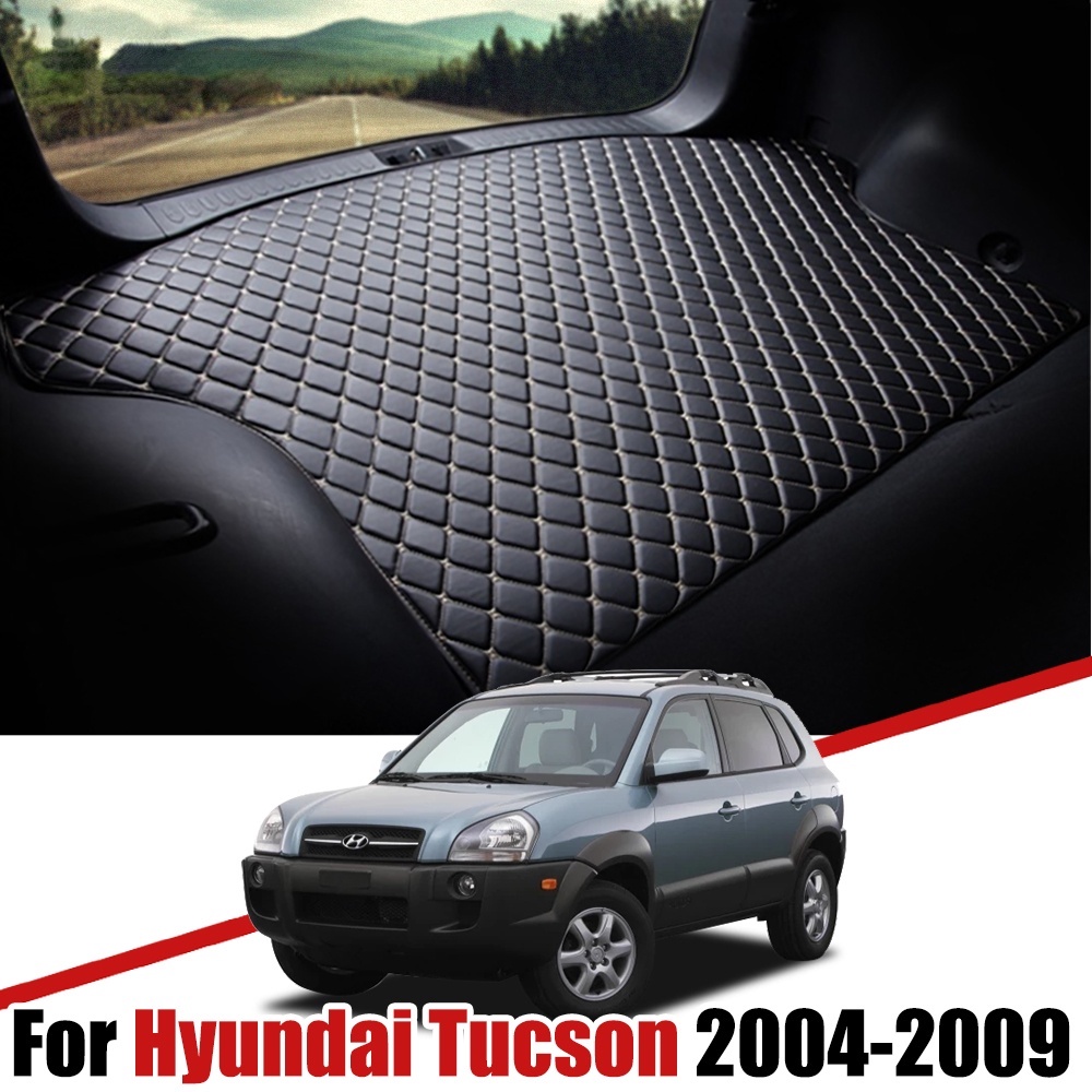 Matras Bagasi Mobil Bahan Kulit Untuk Hyundai Tucson JM 2004 2005 2006 2007 2008 2009