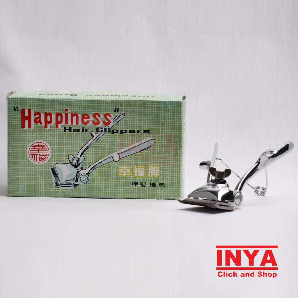 HAPPINESS MECHANICAL HAIR CLIPPERS - PEMOTONG RAMBUT MANUAL