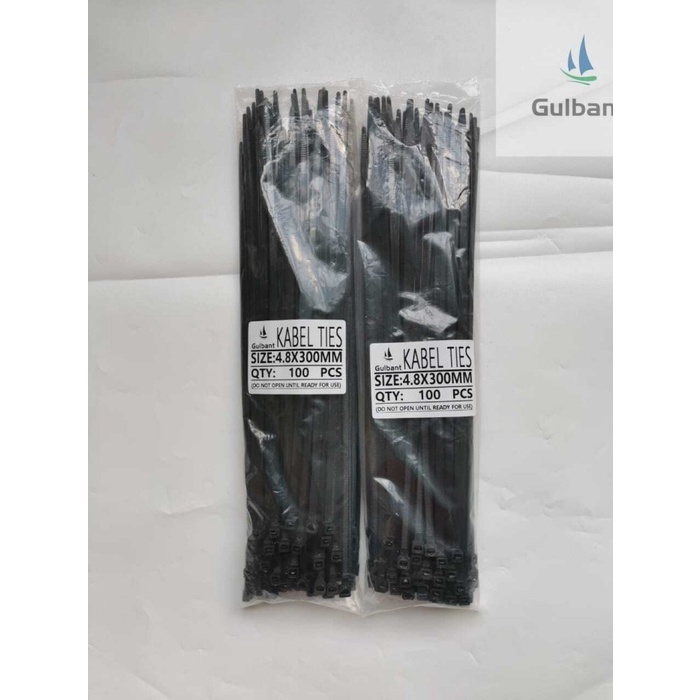 

ORGANIZER-DOCUMENT- KABEL TIES CABLE TIE 4.8 X 300MM (30CM) CV 300 KUALITAS BAIK - PUTIH -DOCUMENT-