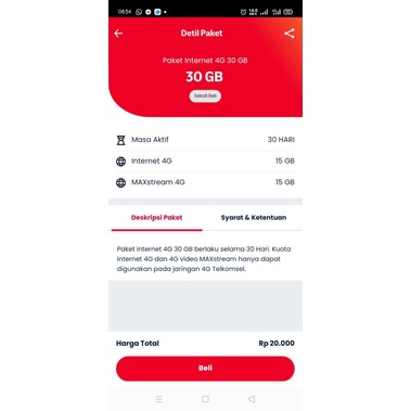 Telkomsel Sakti Promo Murah 30 GB Hanya 20.000
