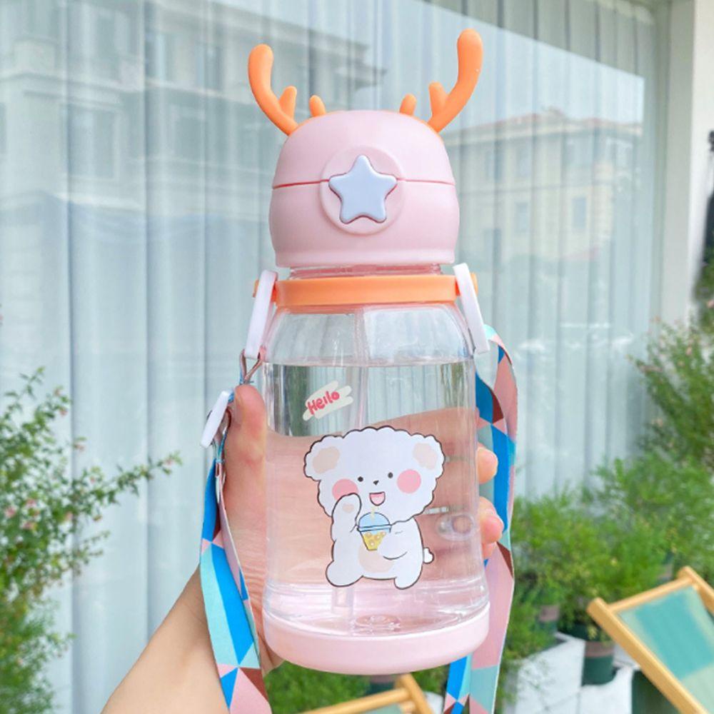 Top Botol Air Minum Olahraga Portable Travel 600ML Water Cup