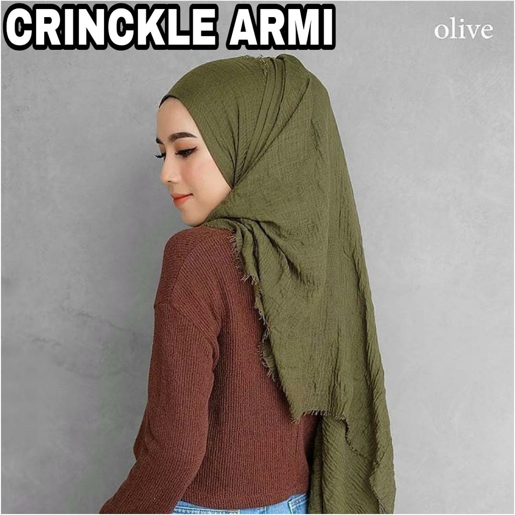 (1KG MUAT 10 PCS ) CRINCKLE SHAWL PASHMINA ORI HIJAB JILBAB KHIMAR INSTANT BERGO KERUDUNG SEGIEMPAT