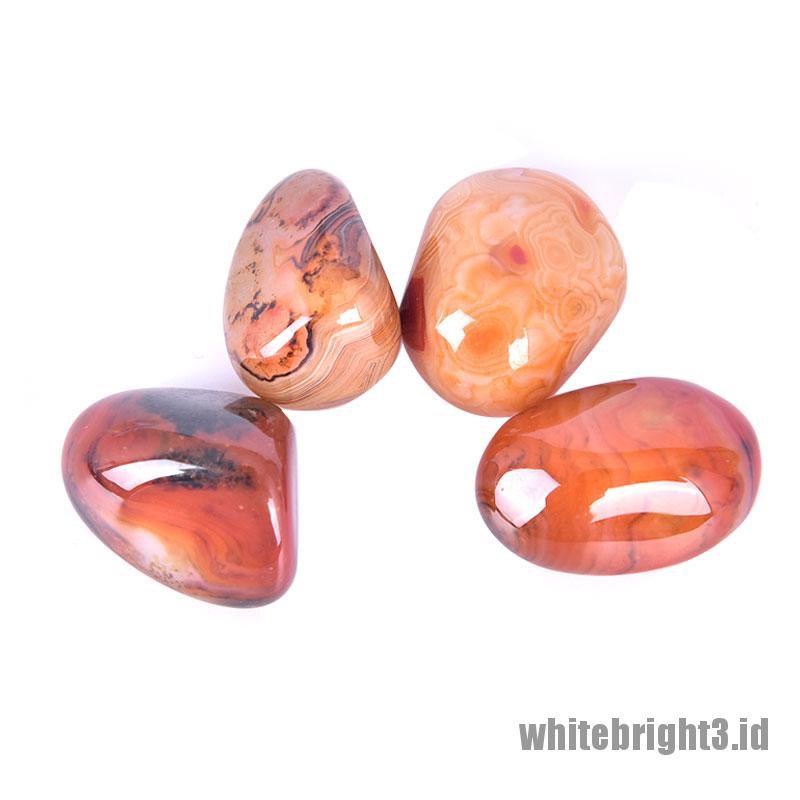 ❤White3 Warna Putih❤ Batu Akik Madagascar Alami Untuk Keberuntungan