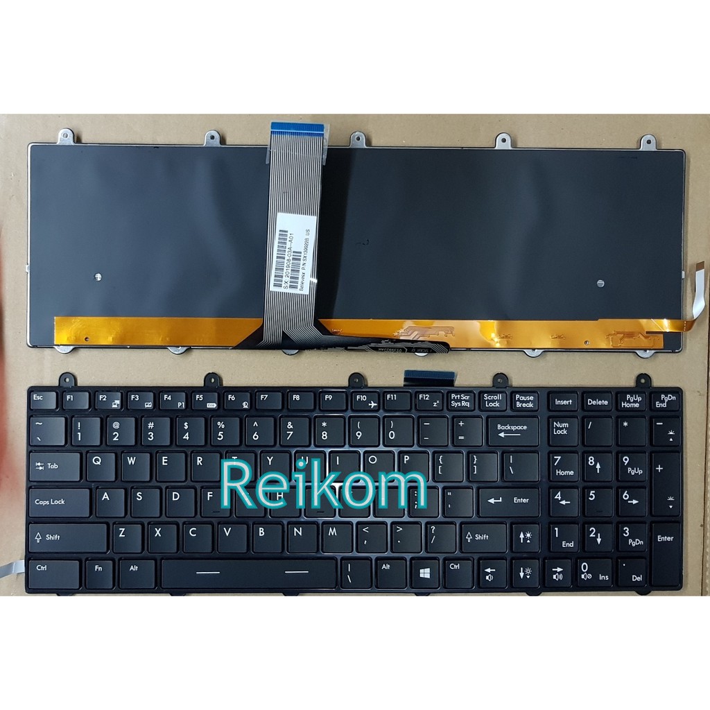Keyboard MSI Steelseries GT Titan GT60 GT70 GX60 GX70 MS-16gf