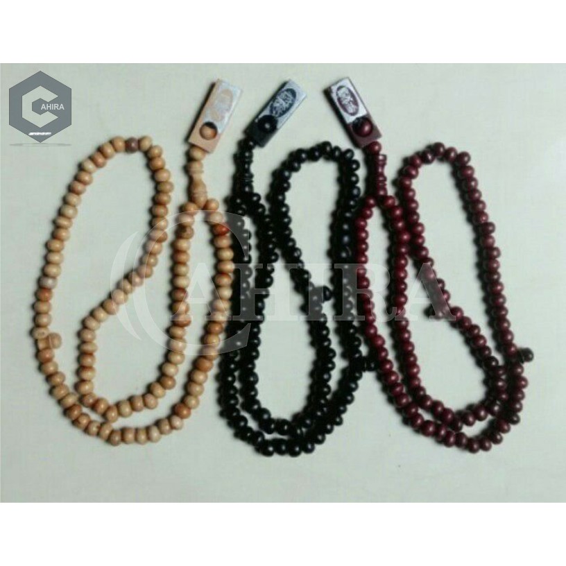 TASBIH KAYU MURAH 99 BUTIR SOUVENIR HAJI, UMRAH DAN HAJATAN