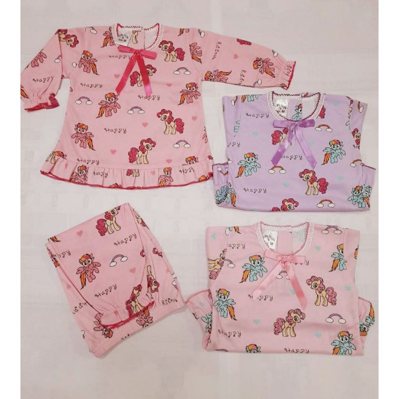 piyama chery house/ girls size M-L   2-4    5-7