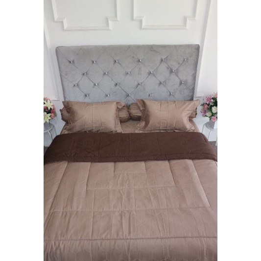 Set Bed Cover Sprei Karet Sudut King Koil Ukuran 180x200