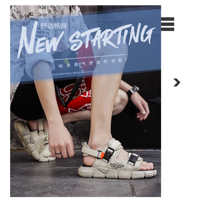 Dream Sandal Pria Import AMBG ADIO 1982 Sendal Gunung Adventure Outdoor Traveling dan Hiking