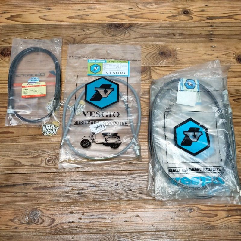 KABEL SPIDOMETER VESPA PX EXCEL DANMOTOR KABEL KILOMETER VESPA