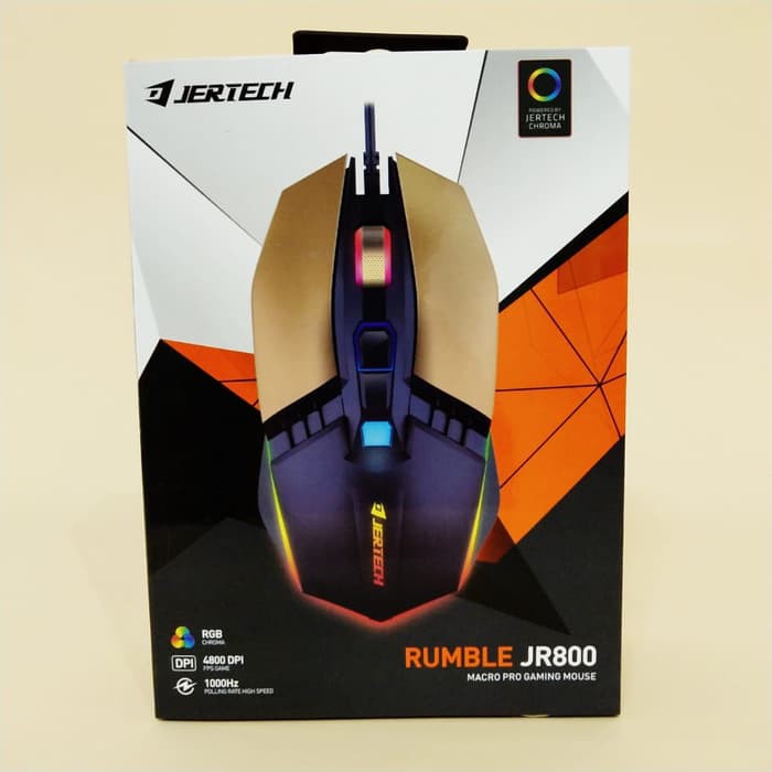 MOUSE GAMING RUMBLE JR800 JERTECH