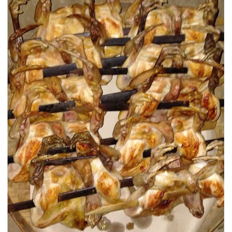 

ayam kampung asap