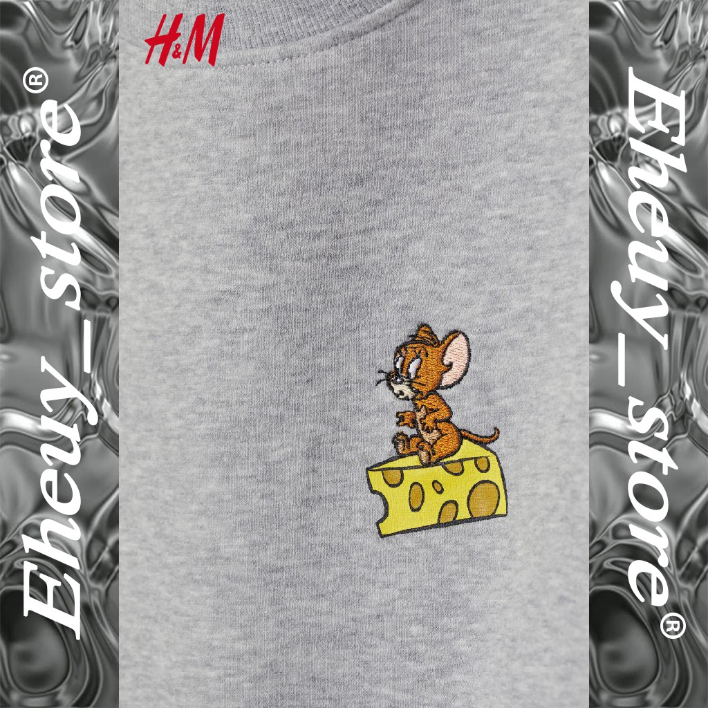 Crewneck H&amp;M Super Mario/Hogwarts/Mariliyn/Jerry Sweater h&amp;m abu Crewneck marilyn crewneck abu abu