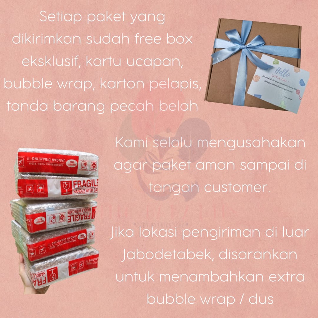 Hello Baby Kids Hampers Bayi / Newborn Baby Gift Set / Kado Lahiran Bayi Laki-laki Perempuan Hampers Baby