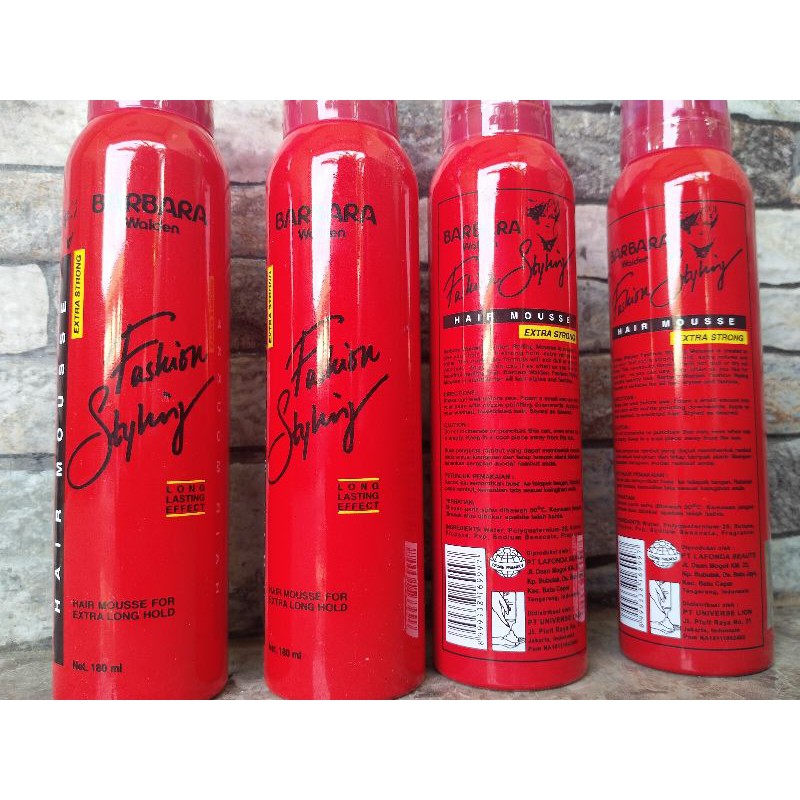 Barbara Foam Barbara walden Barbara Extra Strong 180 ml