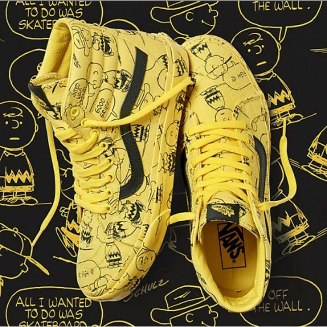 Vans Sk8 Hi X Peanuts Charlie Brown