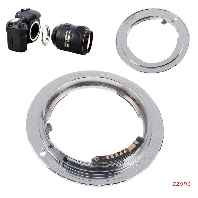 Zzz AI Ring Adapter Lensa Kamera 500D 600D 50D 60D 5D2 6D 550D Warna Silver
