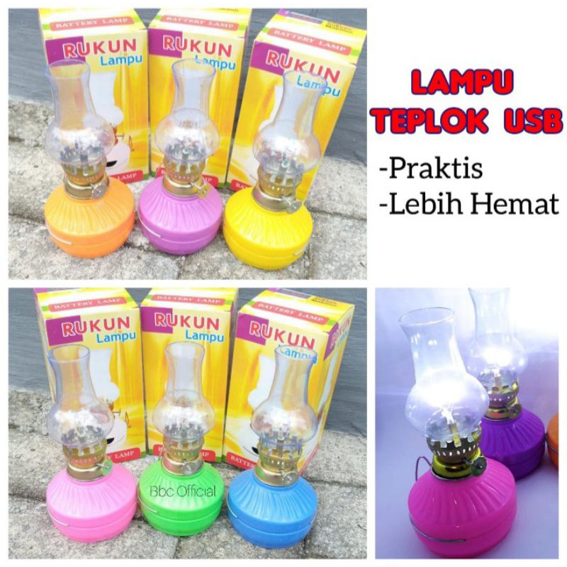 LAMPU TEPLOK USB PRAKTIS RUKUN
