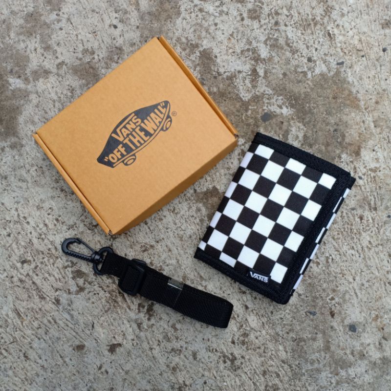 Dompet Gaines trifold vans checkerboard