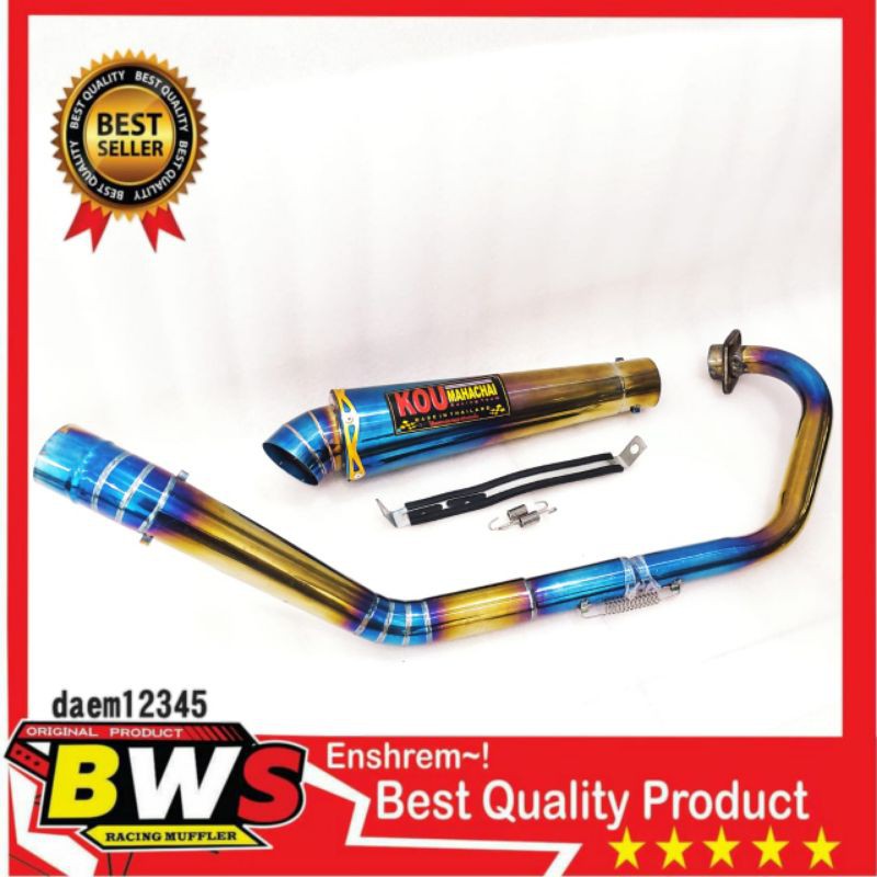 knalpot Kou bluemoon satria fu150 roadrace