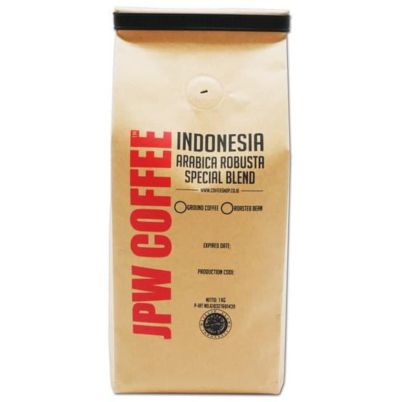 

JPW Coffee Kopi Special Blend 1Kg Roasted - Specialty Grade Coffee