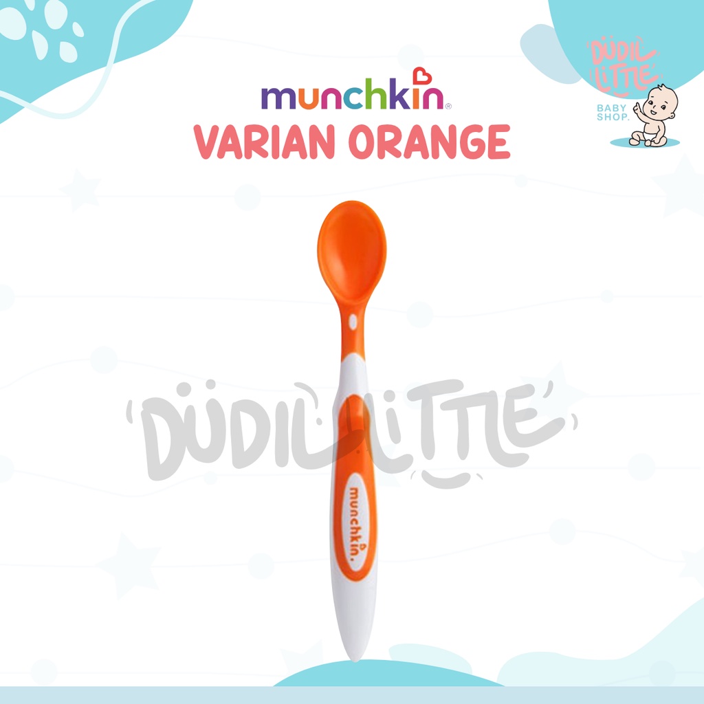 SENDOK MUNCHKIN SOFT TIP INFANT SPOON SATUAN BISA COD