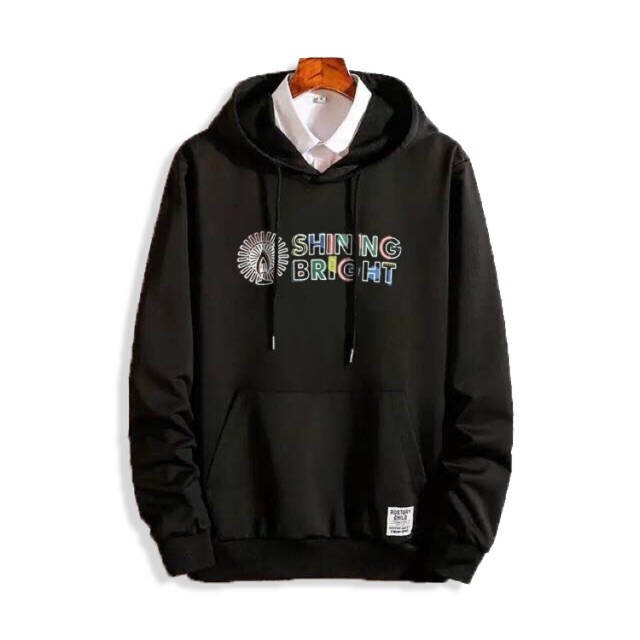 JAKET SWEATER HOODIE DISTRO JAKET HOODIE PRIA SHINING BRIGHT ORIGINAL PREMIUM