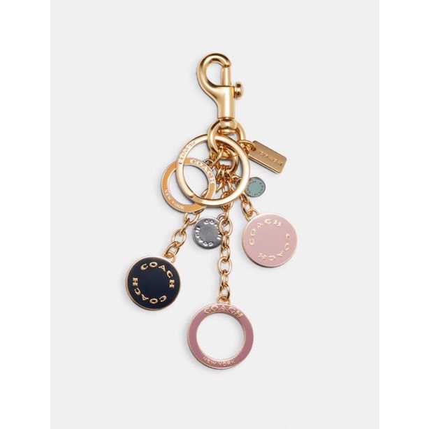 Sold - Coach Circles Cluster Bag Charm Preloved