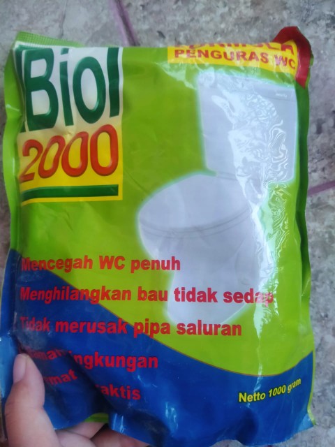 Bio 2000 1kg Bakteri Kuras Wc Tanpa Sedot Murah, Cepat Dan Praktis