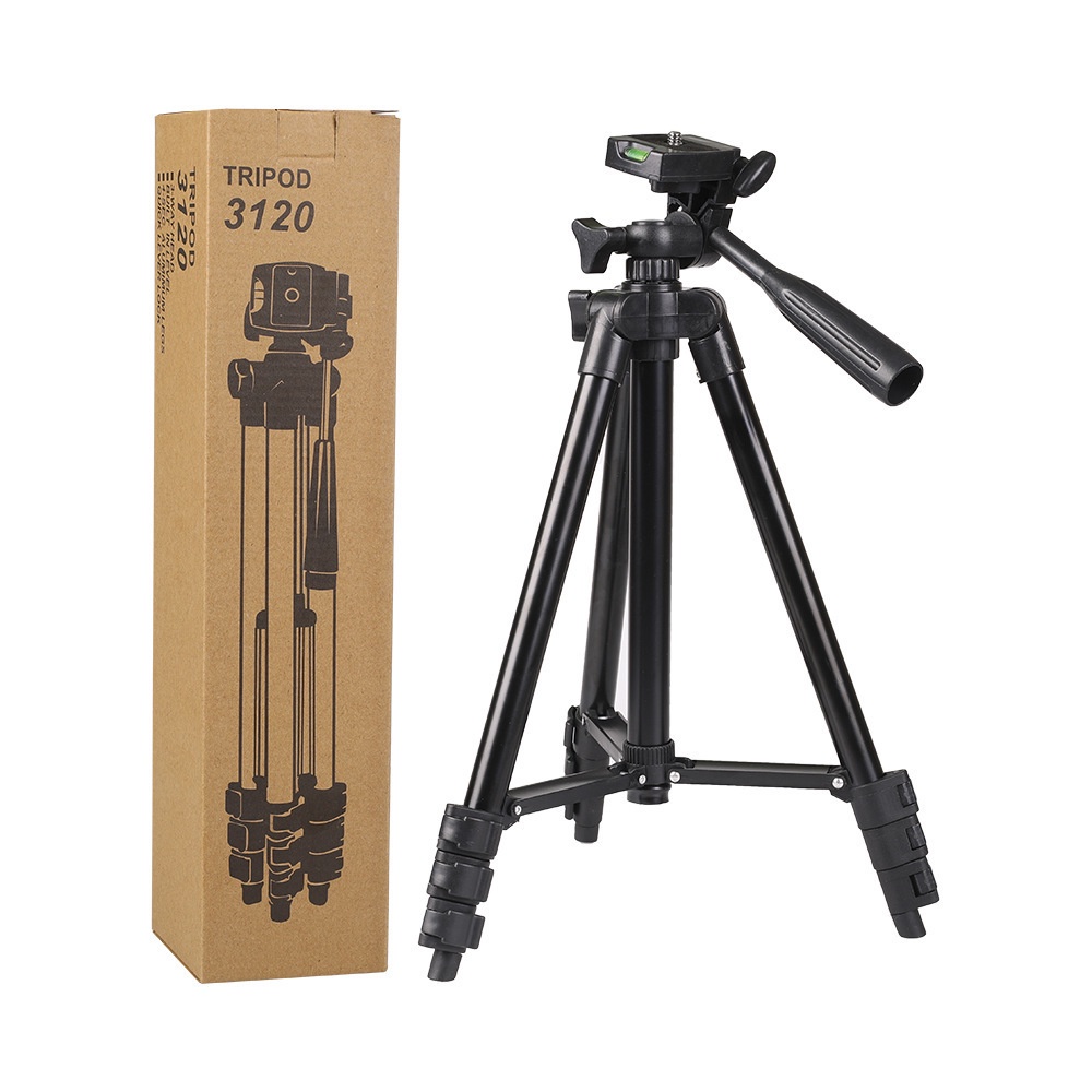 Tripod HP Panjang 1 Meter  3120 Tempat dudukan stand untuk kamera lampu tripot handphone 1M