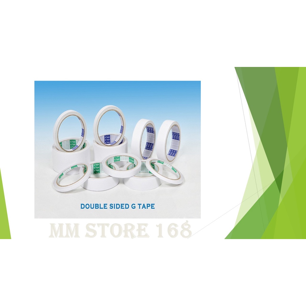 

Double Tape Ukuran 2 Inch Merk G-Tape