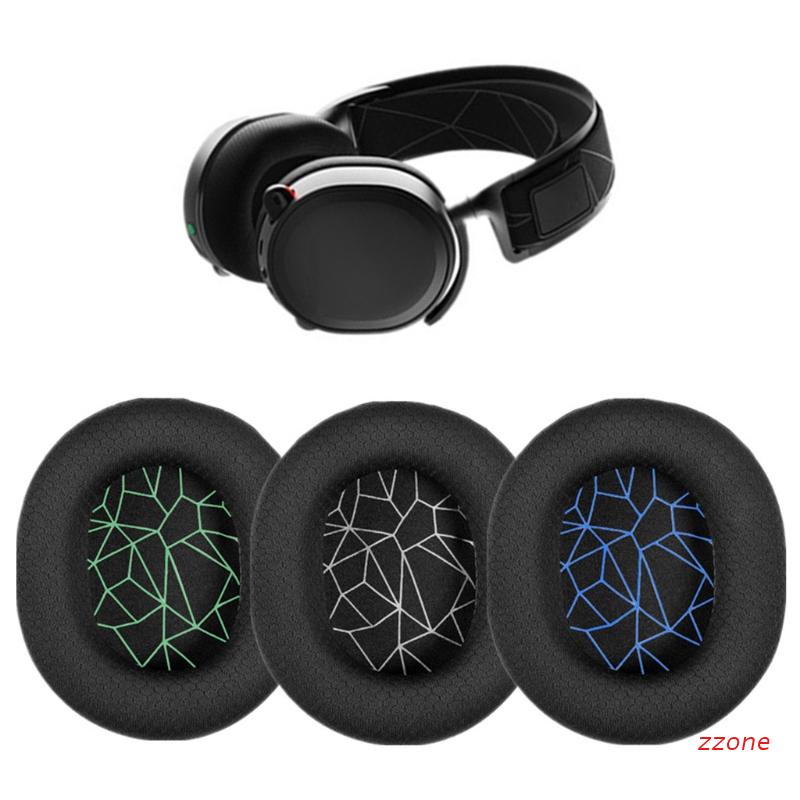 Zzz 1 Pasang Earpads Pengganti Bahan Busa Spons Elastis Untuk Headset Gaming Arctis 3 5 7 Pro