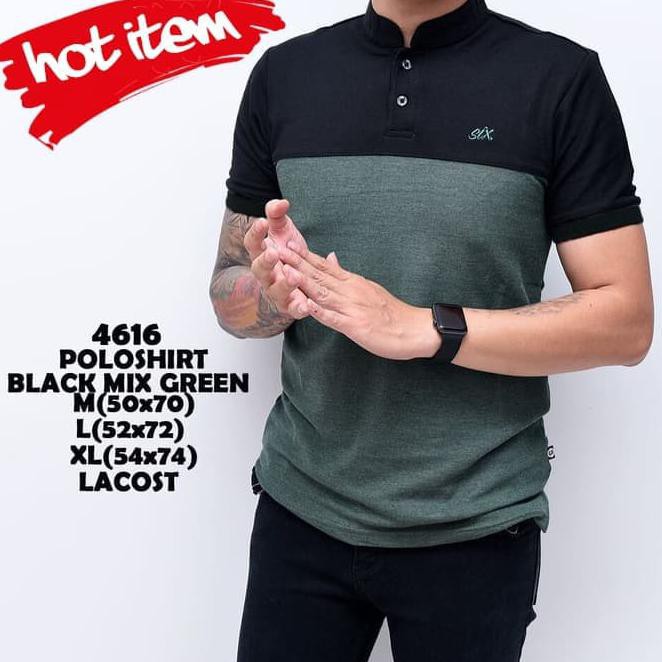 LWS5 PAKAIAN PRIA KAOS POLO KERAH SHANGHAI SLIM FIT MURAH 3QJB