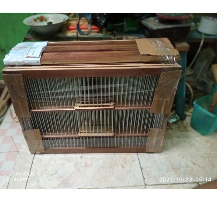 Frame depan box ternak kenari & finch ,,