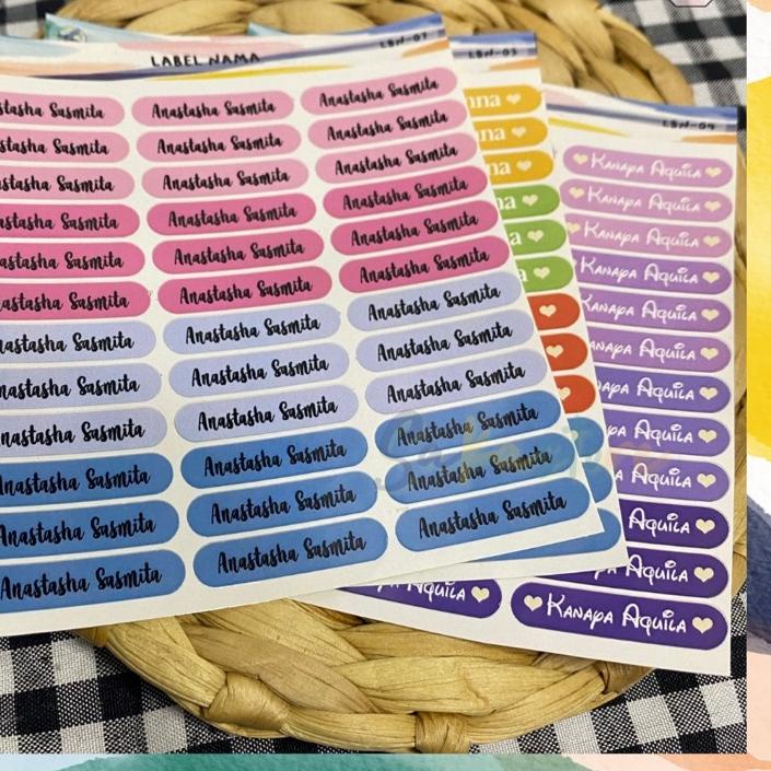 

DAPATKAN SEGERA [180 PCS] LABEL NAMA CUSTOM MURAH / STICKER NAMA CUSTOM$