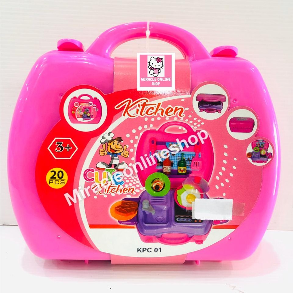 NEW KPC01 MAINAN  CUTE KITCHEN SET KOPER TERMURAH Shopee 