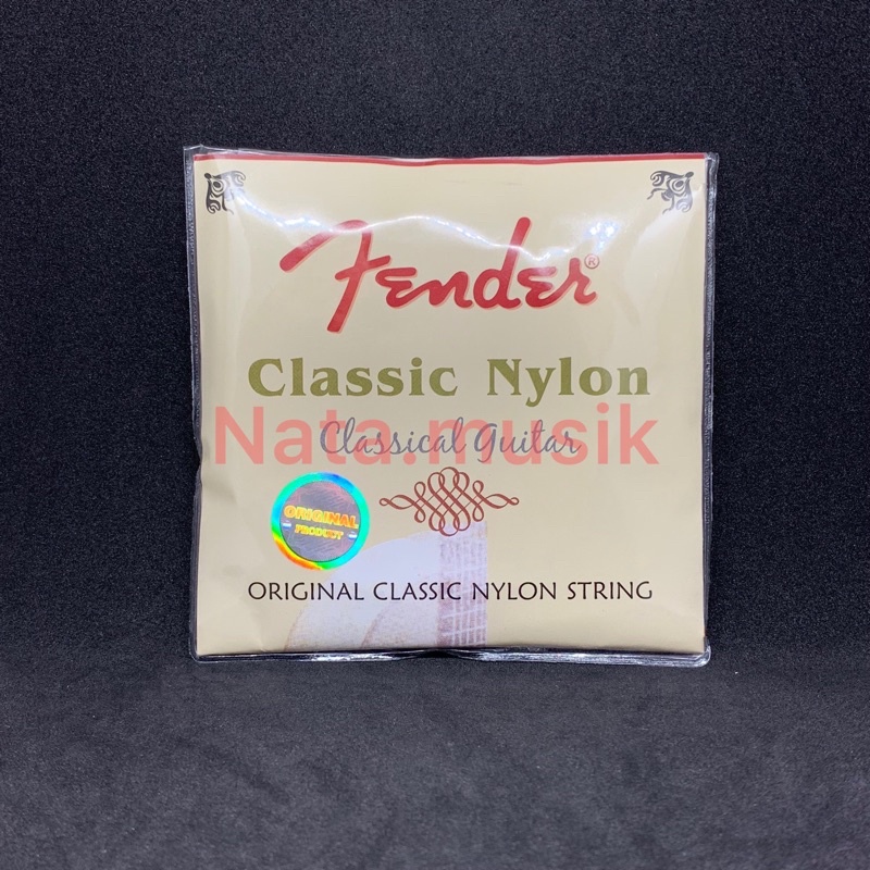 Senar Original Classic Nylon FENDER-Senar Gitar Fender Original Import