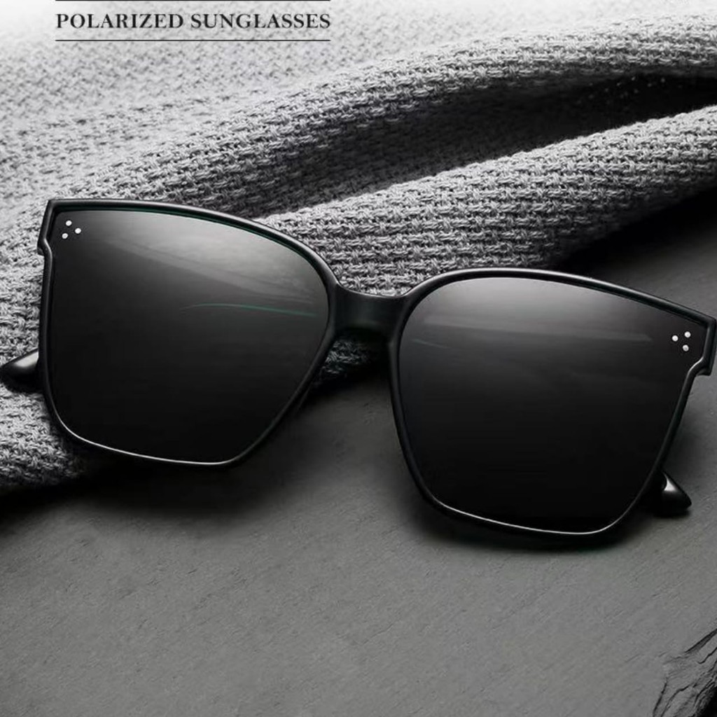 Kacamata Wanita Pria  Anti Radiasi UV Fashion Sunglasses Eyewear Kacamata Andin-ka-17 C1 hitam/hitam