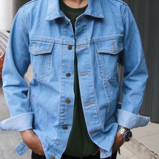 ☞ jaket pria distro premium Wangkers Jaket Lepis levis jaket jeans jins sobek destroy バ