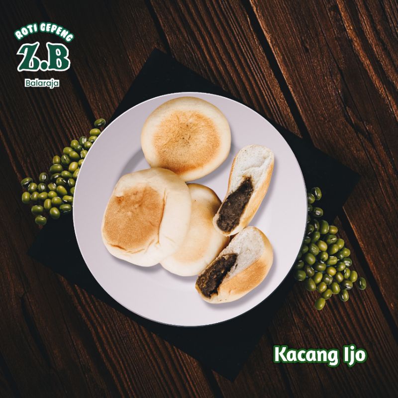 

Roti Gepeng ZB Kacang Ijo Isi 6 Pcs