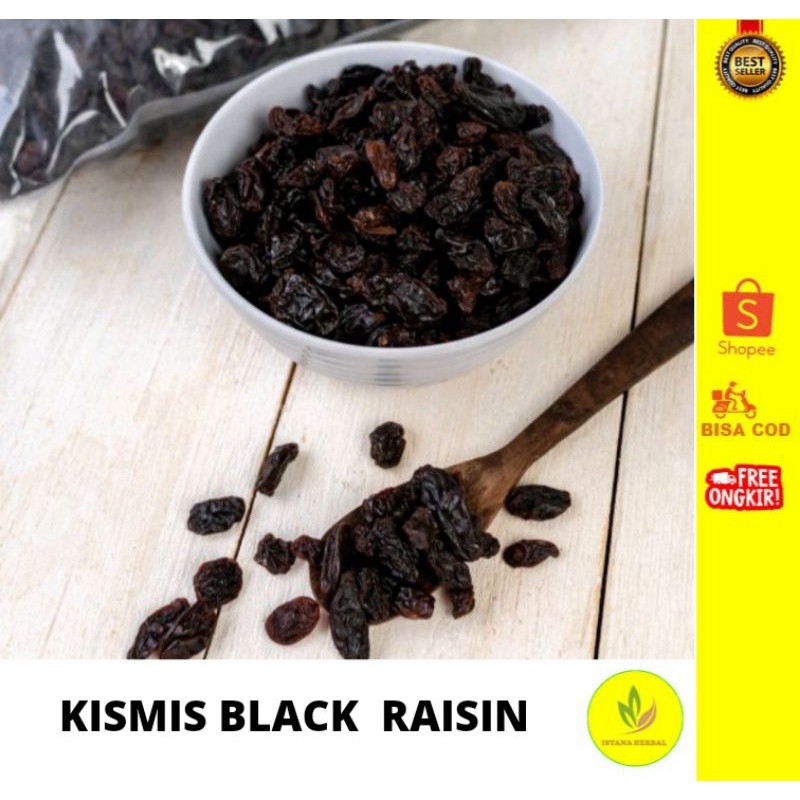 

KISMIS BLACK RAISIN 250gr/KISMIS/CEMILAN ENAK DAN SEHAT/ORIGINAL/TERLARIS