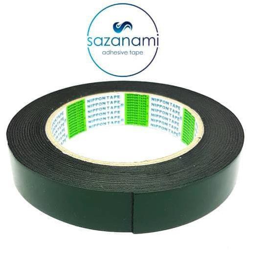 

Jual Nippon Double Tape Foam 1" Inch X 5M Double Tape Hijau Busa 3M Dijamin Ori