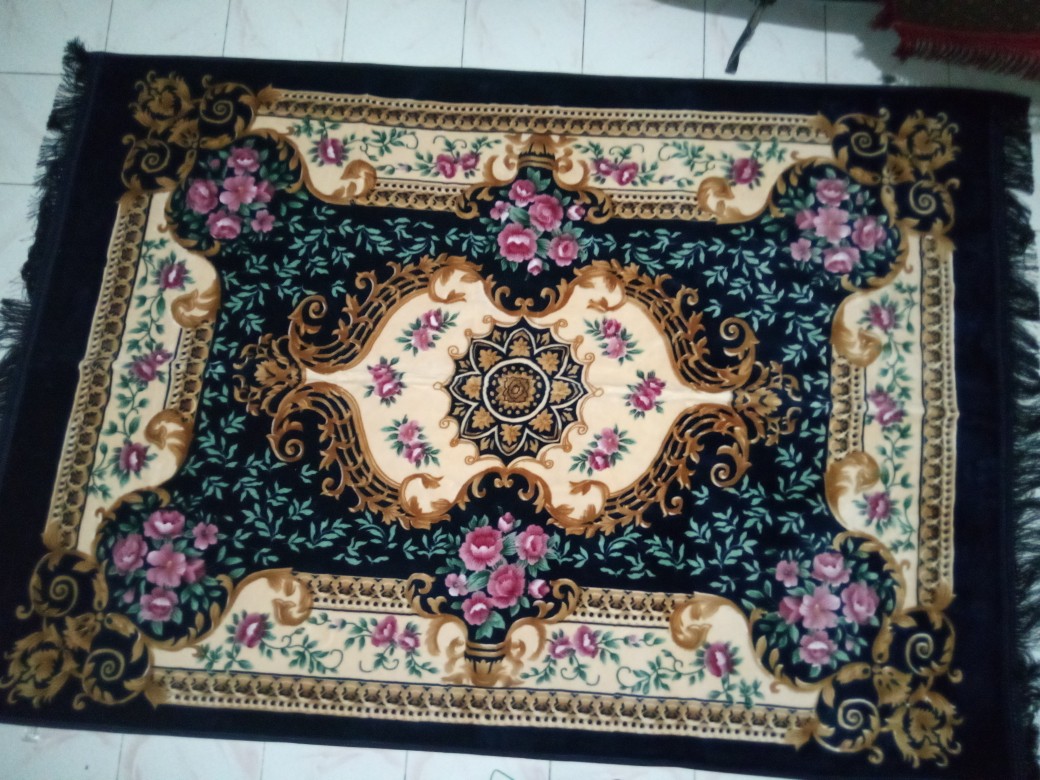 Obral Karpet Hambal Ruang Tamu Al-aqsa Besar 160x200/220/230cm Bahan Tebal Halus Anti Slip