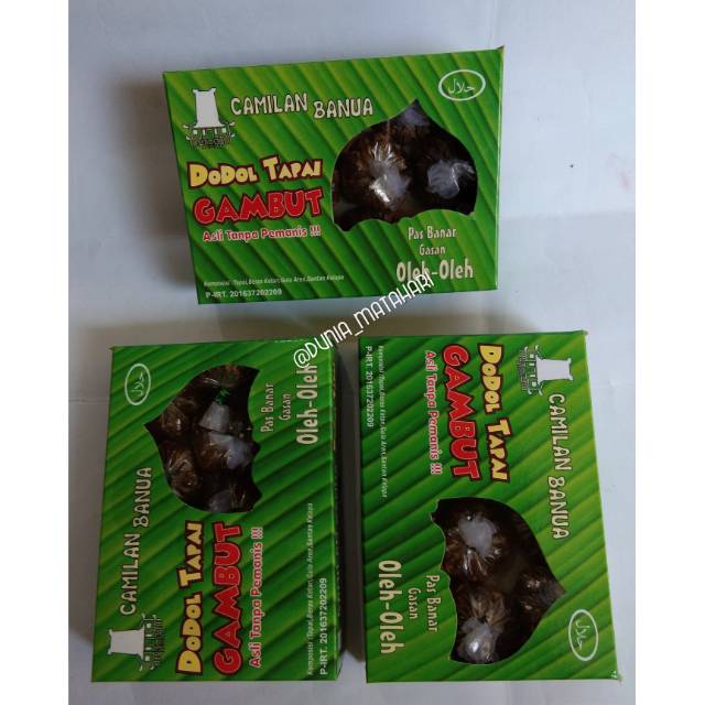 

Dodol Tapai Gambut