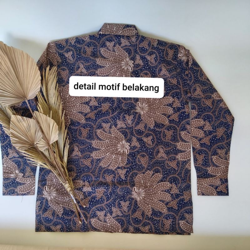 Batik Pria Panjang Lapis Furing Katun Primisima Kode BPF02