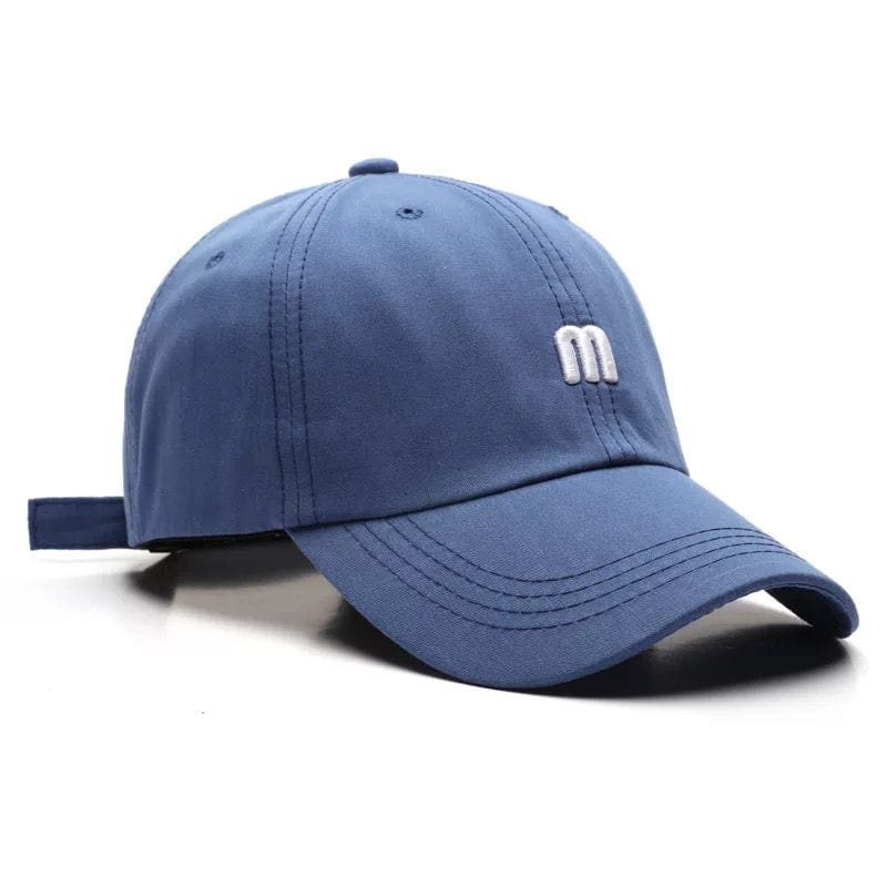 Topi Baseball Logo M ( ASLI IMPORT ) Unisex Bordir