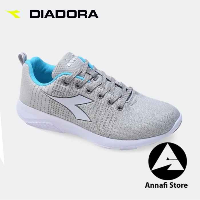 JUAL SEPATU RUNNING WANITA DIADORA X RUN LIGHT 5 W DIA175609379 - GREY