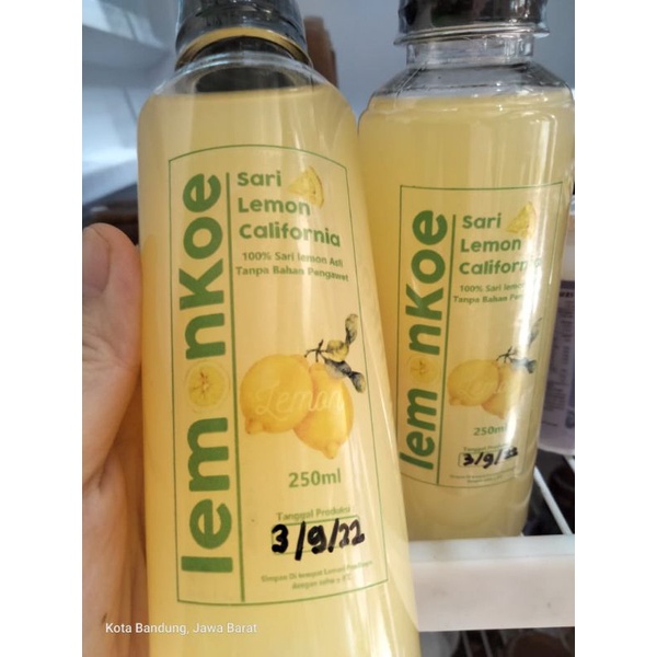 

sari lemon / sari lemon 100% asli
