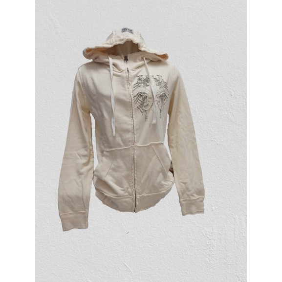 Baju Pria Jaket Zip Hoodie Cowok Buckaroo Original