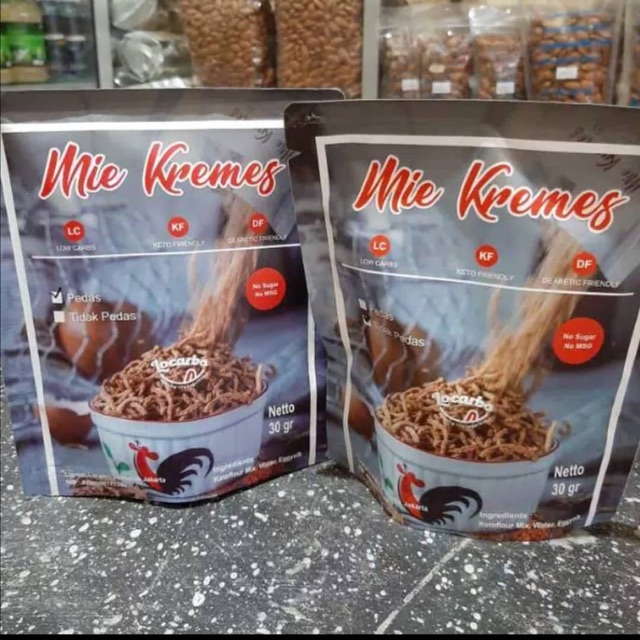 

Mie kremes cemilan keto debm