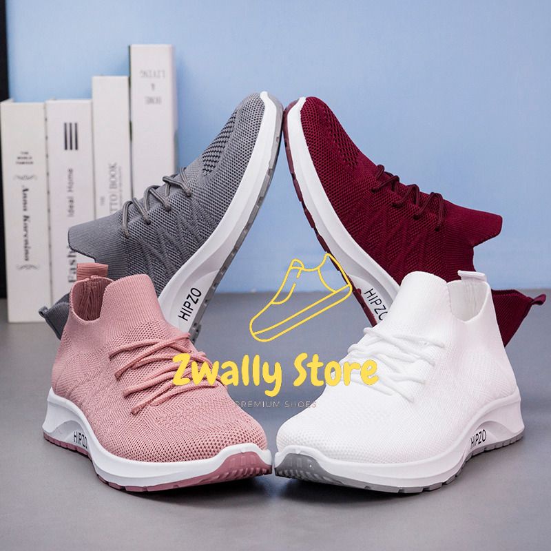 Sepatu Sneakers Wanita Korea Hipzo Q1